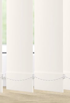 Trinity (Blackout), Off White - Vertical Blind Slats